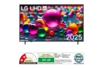 LG 217cm (86) 4K QNED 8GA MiniLED Smart TV with α8 AI Processor 4K Gen2, FILMMAKER MODE ™, AI Picture Pro with Dolby Vision & Atmos 2025