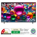LG 75QNED8GA6A.ATR 189cm (75) QNED MiniLED TV, α8 AI Processor 4K Gen2, FILMMAKER MODE™, Dolby Vision, Dolby Atmos, 2025