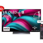48 inch LG OLED evo AI C5 4K 144Hz Smart TV AI Magic remote webOS25 2025