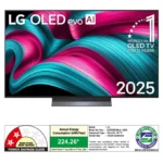 LG OLED evo AI 139cm (55) TV (G5), a11 Gen2 AI Processor 4K, VRR 165Hz Refresh Rate, Dolby Vision & Atmos 2025