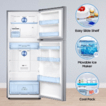 363 L Twin Cooling Plus™ Double Door Refrigerator RT39C5532S8 - Image 3