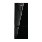 Haier 325 L Bottom Mount Refrigerator Black Glass 2 Star