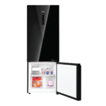 Haier 325 L Bottom Mount Refrigerator Black Glass 2 Star - Image 5
