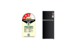 LG 466L Double Door Refrigerator, Smart Inverter Compressor, Wi-Fi, Door Cooling™, Ebony Sheen Finish, 2-Star - Image 2