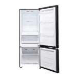 Haier 325 L Bottom Mount Refrigerator Black Glass 2 Star - Image 3