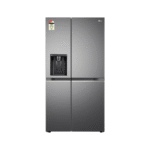 LG 630L, Side-by-Side Refrigerator, Wi-Fi Convertible, Water & Ice Dispenser, Shiny Steel Finish, 3 Star