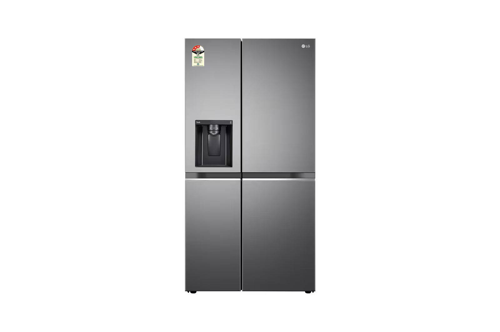 imgi_49_thum-1600x1062 LG 630L, Side-by-Side Refrigerator, Wi-Fi Convertible, Water & Ice Dispenser, Shiny Steel Finish, 3 Star - Image 1