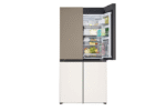 LG 614L French Door Refrigerator, Objet Collection, Door Cooling+™, Clay Brown-Beige Finish, 3 Star - Image 3
