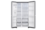 LG 630L, Side-by-Side Refrigerator, Wi-Fi Convertible, Water & Ice Dispenser, Shiny Steel Finish, 3 Star - Image 5