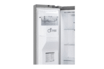 LG 630L, Side-by-Side Refrigerator, Wi-Fi Convertible, Water & Ice Dispenser, Shiny Steel Finish, 3 Star - Image 8