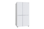 LG 650L Side by Side Refrigerator, Wi-Fi Convertible, DoorCooling+™, Premium Glass Door, Linen White Finish, 3 Star - Image 7