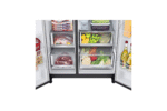 LG 630L Side-by-Side Refrigerator, InstaView Door-in-Door™, Wi-Fi Convertible, Matte Black Finish, 3 Star - Image 12
