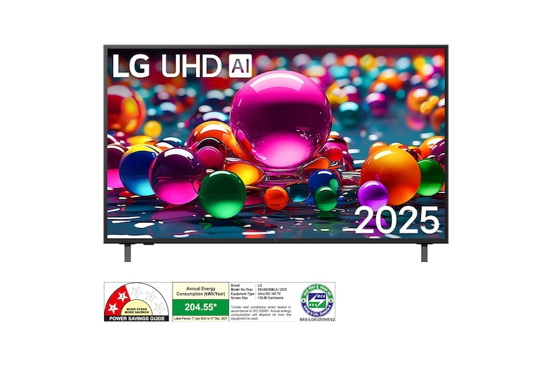 thum-1600x1062 LG 55QNED8GA6A.ATR 139cm (55) QNED AI TV, α8 Gen2 AI Processor 4K, 120Hz Native Refresh Rate, 20W Audio Output, 2025 - Image 1