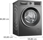 Series 6 washer dryer 10.5/6 kg , Cast iron grey - Image 5
