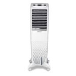 BAJAJ 50 L Tower Air Cooler  (White, TMH50 (480118) | 50 Litres Tower (with Hexacool Technology))