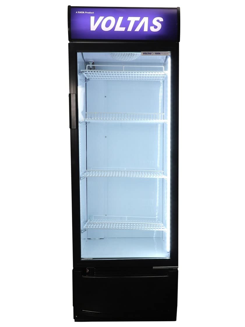51x+Pa0xVOL._SL1123_ Voltas 320 L Single Door Upright Freezer (Black, VC GT 320 SD P Metallic FGLS) - Image 1