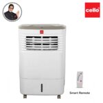 Cello Personal Air Cooler with Remote - 22 Ltrs, White, Grey - Image 10