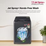 LG 10 kg 5 Star with Smart Inverter Technology, Jet Spray+, TurboDrum and Smart Closing Door Fully Automatic Top Load Washing Machine Grey  (T10SJMB1Z) - Image 11