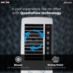 Kenstar GLAM HC 50 RE Tower Air Water Cooler for Home - Inverter Compatible, Honeycomb Cooling Pads, Dust Filter Net (50L, 175 Watts) - Image 10