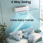 Samsung 1.5 Ton 3 Star Windfree AI Inverter Smart Split AC (WiFi, Energy Saving, Voice Control, Powerful Cooling, Copper, Digital Inverter, 4 Way swing, Convertible, BESPOKE AI AR60F19D1XWNNA) - Image 3