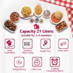 LG 21 L All In One Convection Microwave Oven (MC2146BL, Black), Free 1 Year Extended warranty - Image 10