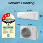 Samsung 1.5 Ton 3 Star Windfree AI Inverter Smart Split AC (WiFi, Energy Saving, Voice Control, Powerful Cooling, Copper, Digital Inverter, 4 Way swing, Convertible, BESPOKE AI AR60F19D1XWNNA) - Image 4