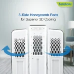 Symphony 30 L Tower Air Cooler  (Black, Diet 3D-30i) - Image 2