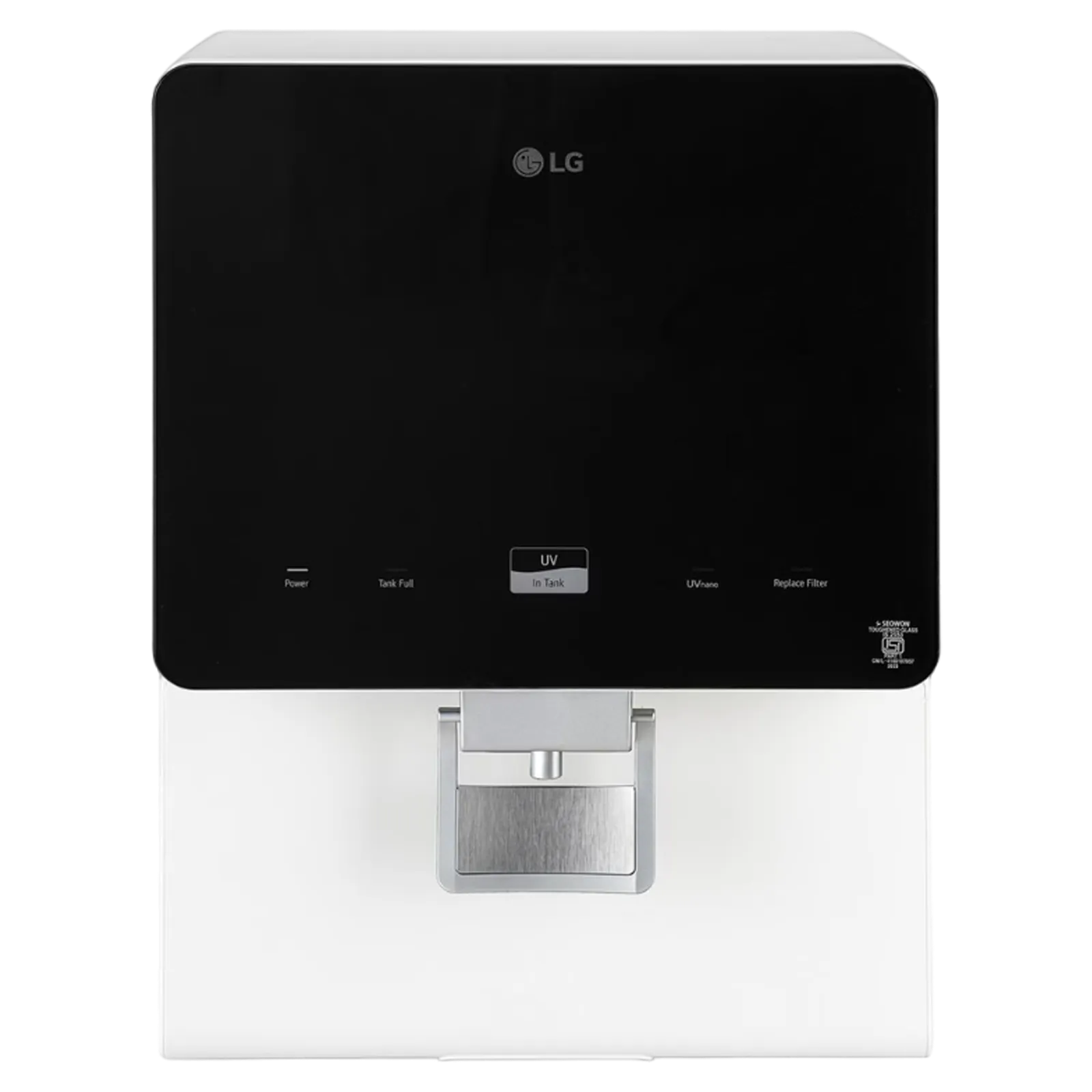 imgi_115_306962_0_rw6kqn LG WW176GPBW.CWBQEIL LG 8 Litre Stainless Steel Water Purifier With RO + UV + Mineral Booster Technology - Image 1