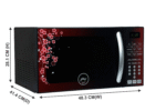 Godrej 25 L Convection Microwave Oven (GME 725 CF1 PZ Cherry Blossom, Cherry Blossom) - Image 6