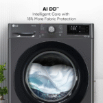LG 9kg 5 Star Fully Automatic Front Load Washing Machine (FHV1409Z4M.ABMQEIL, LG ThinQ with Wi-Fi, Middle Black) - Image 13