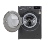 LG 9kg 5 Star Fully Automatic Front Load Washing Machine (FHV1409Z4M.ABMQEIL, LG ThinQ with Wi-Fi, Middle Black) - Image 3