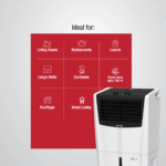 JETT Honey Comb 51 Litres Personal Desert Cooler (White) - Image 7