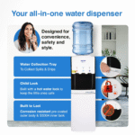 Voltas MINIMAGIC SPRING F V PLUS Bottom Loading Water Dispenser with Bottled Water Dispenser |Cabinet With Refrigerator |Low Power Consumption - Image 7