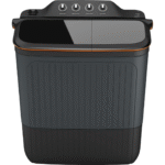 Lloyd 7.50 kg GLWMS75AVGEL elante 5 Star Semi Automatic Top Loading Washing Machine (Black & Orange)