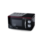Haier 20L Solo Microwave Oven with Floral Design - Image 2