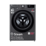 LG 9kg 5 Star Fully Automatic Front Load Washing Machine (FHV1409Z4M.ABMQEIL, LG ThinQ with Wi-Fi, Middle Black)