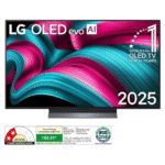 LG OLED48C56LA OLED evo AI 121cm (48) TV (C5), a9 Gen8 AI Processor 4K, Dolby Vision & Atmos 2025