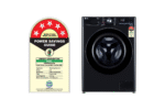 LG 12Kg Front Load Washing Machine, AI Direct Drive™, Onyx Black, 5 Star - Image 2