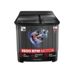 Thomson 8.5 kg Semi Automatic Top Load Washing Machine Black, Grey (TSA8500SPG)