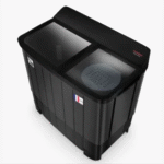 Thomson 12 kg Aqua Magic Toughen Glass with soft closure and Double Waterfall Semi Automatic Top Load Washing Machine Black, Grey (TSA1200SP) - Image 4