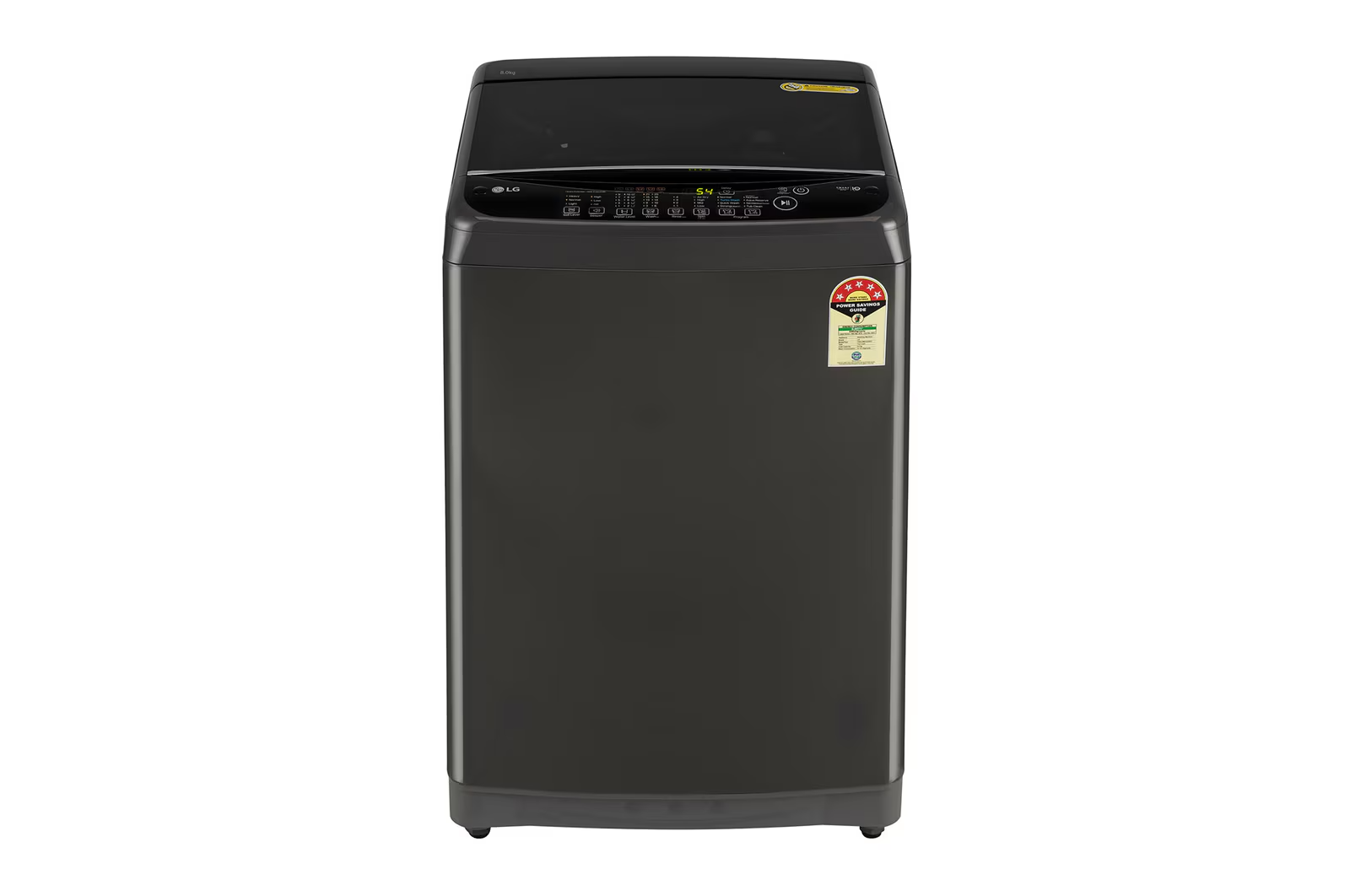imgi_44_thum-1600x1062 LG 8Kg Top Load Washing Machine, Smart Inverter Motor, Auto Tub Clean, Middle Black, 5 Star - Image 1