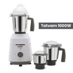 TATVAM 1000W, Mixer Grinder with ENDURA PLUS 100% Copper Motor