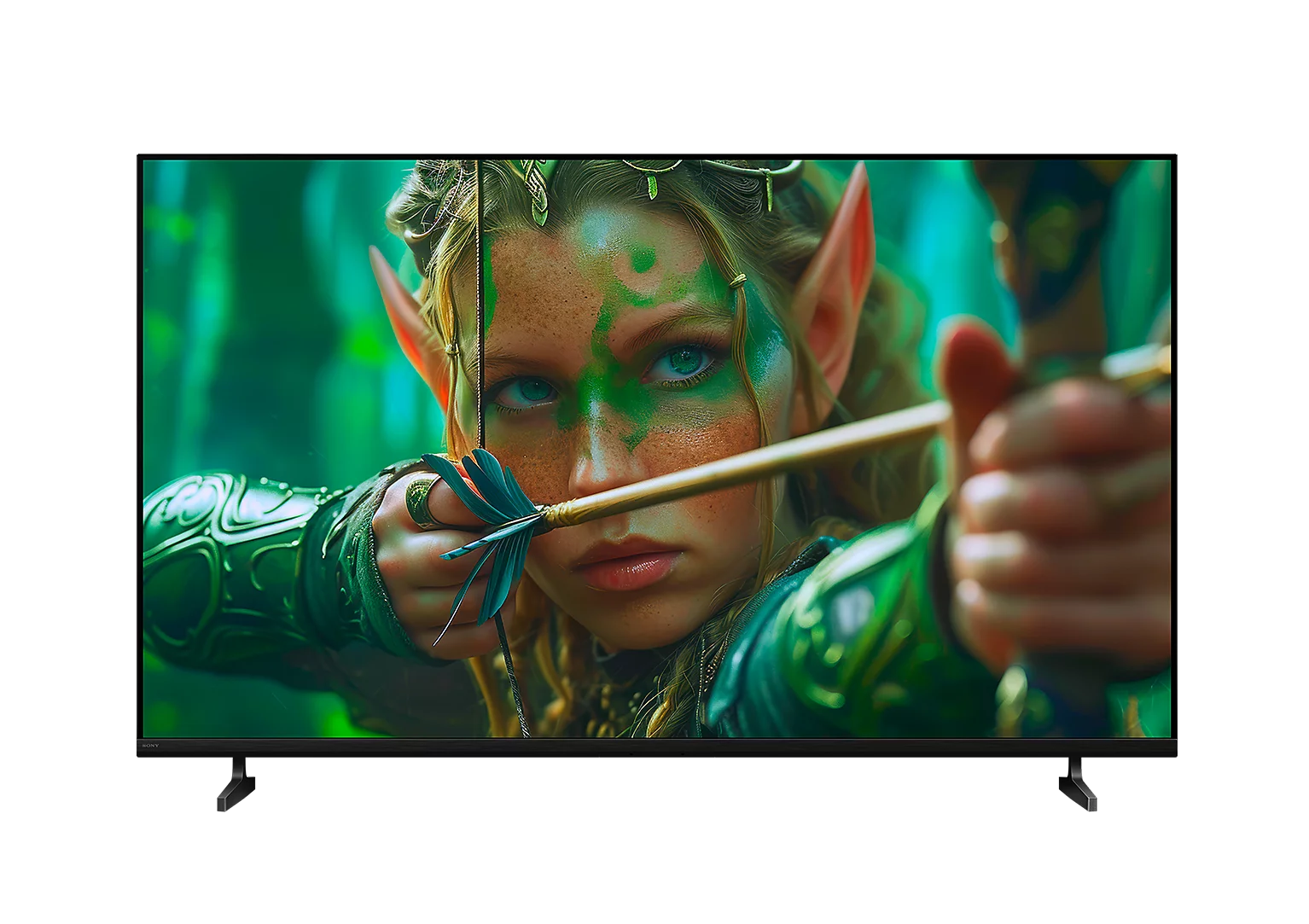 imgi_65_TVFY25_BRAVIA2II_1_65_S30_blk_blk_outsideh_front_M BRAVIA 2 II | S25M2 | 4K Processor X1™ | 4K Ultra HD | High Dynamic Range (HDR) | - Image 1