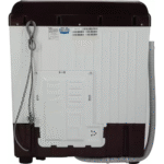 Lloyd 7.50 kg GLWMS75AVGEL elante 5 Star Semi Automatic Top Loading Washing Machine (Black & Orange) - Image 5