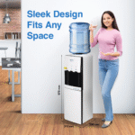 Voltas MINIMAGIC SPRING F V PLUS Bottom Loading Water Dispenser with Bottled Water Dispenser |Cabinet With Refrigerator |Low Power Consumption - Image 3