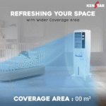 Kenstar 35 L Tower Air Cooler  (White, GLAM HC 35 RE) - Image 2