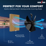 Kenstar 35 L Tower Air Cooler  (White, GLAM HC 35 RE) - Image 5