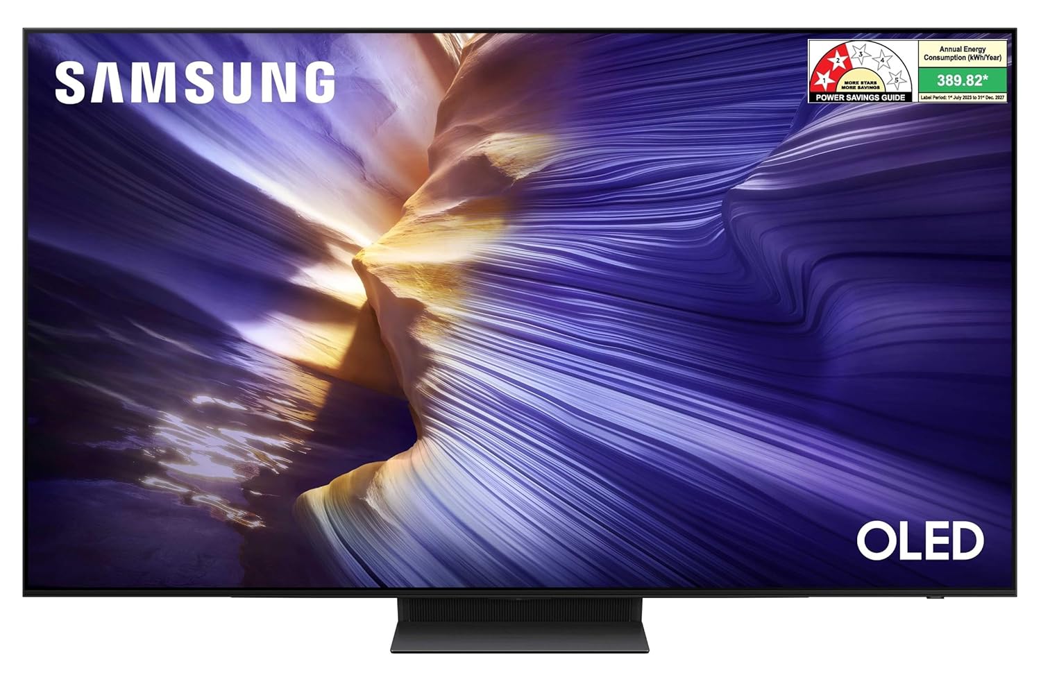 81-zxWuTeHL._SL1500_ Samsung 194 cm (77 inches) 4K Ultra HD Smart OLED TV QA77S90FAELXL (Graphite Black) - Image 1