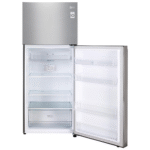 LG 398L, Double Door Refrigerator, Smart Diagnosis™, Convertible, Shiny Steel Finish, 2 Star - Image 2