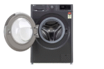 LG 9Kg Front Load Washing Machine, AI Direct Drive™, Steam™, Middle Black, 5 Star - Image 3